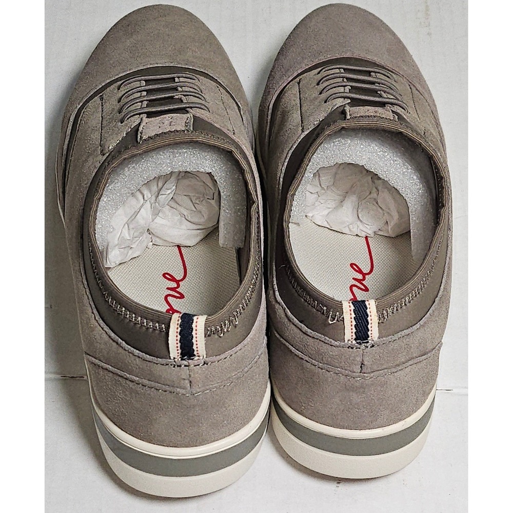 ED Ellen DeGeneres Atala Stone Grey Suede Slip On Sneakers Womens 6M ED-ATALA - Picture 4 of 10